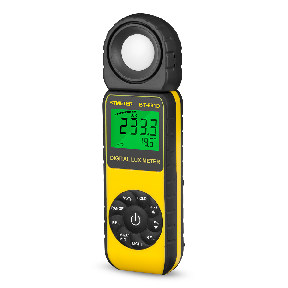 Photography Lighting Meter - Digital Lux Meter 400,000 Lux Handheld