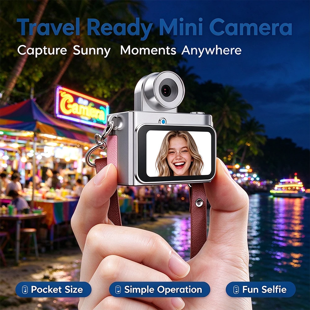 Mini Digital Camera With 180°  - огляд і ціна Photography Lighting For Beginners