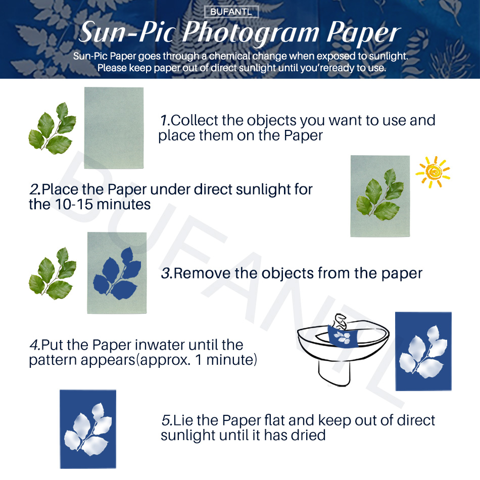 Cyanotype Paper 12 Sheets Refi - огляд і ціна Photography Lighting For Beginners