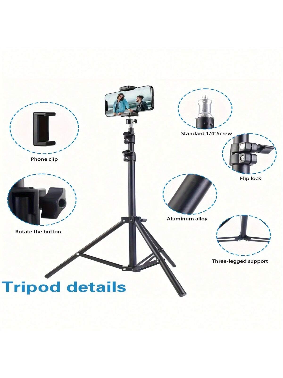 1pc 43.31inch Floor-standing T - огляд і ціна Photography Mobile Lighting
