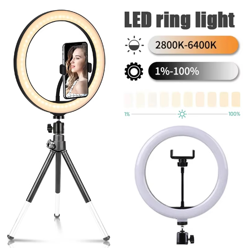 10 inch Selfie Ring Light Phot - огляд і ціна Photography Lighting Description